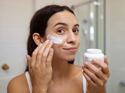 how to pick an spf that sits under makeup without pilling for dry, sensitive skin