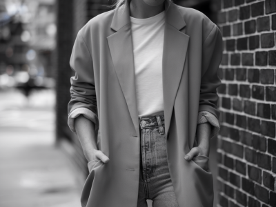 how to style oversized blazers so they flatter your shape and look polished