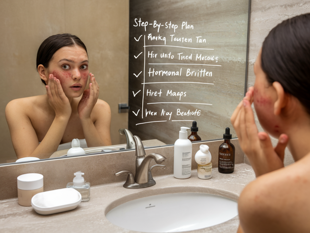 How to rebuild a tired skincare routine after hormonal breakouts: a realistic step-by-step plan
