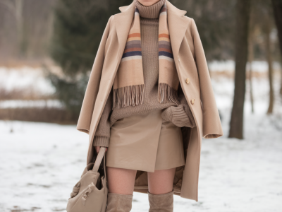How to build a week of mix-and-match travel outfits using one neutral coat and three accessories