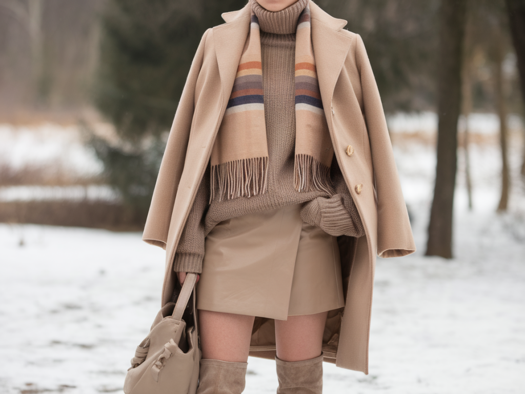 How to build a week of mix-and-match travel outfits using one neutral coat and three accessories